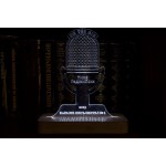 Светеща статуетка микрофон Светеща статуетка микрофон